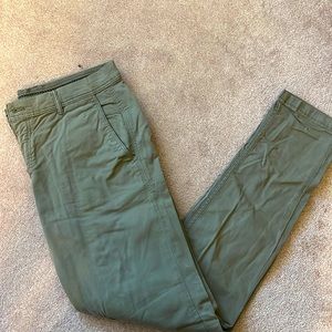 ZARA Greenish style khaki pants size 31